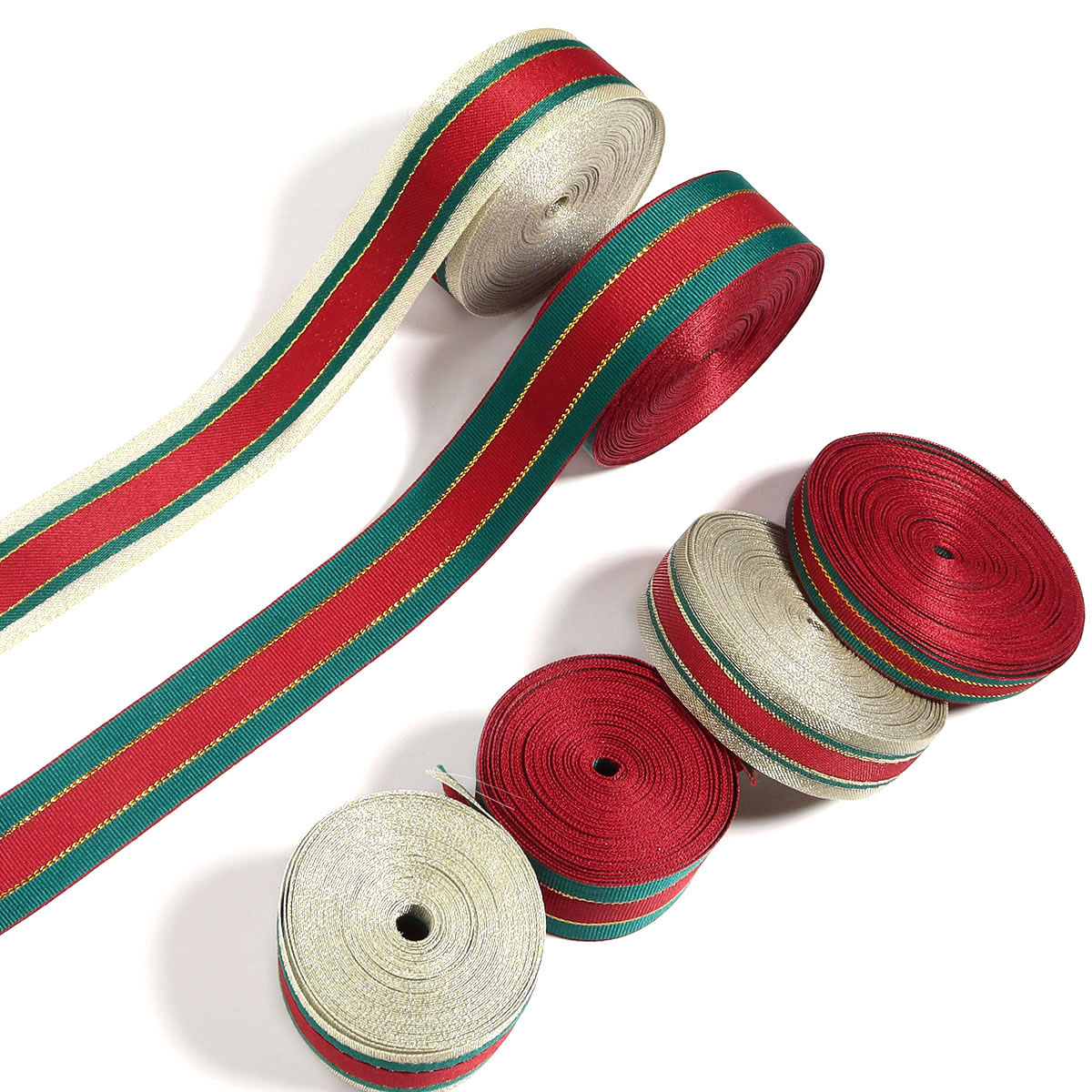 Velvet Ribbon Roll - 5/10yards 10/15/25/38mm Red Christmas Ribbon for