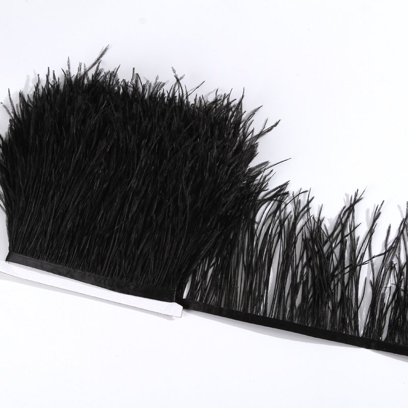 Feather Trim Marabou - Ostrich Feather Trim 8-10cm 10-15cm 10Meters