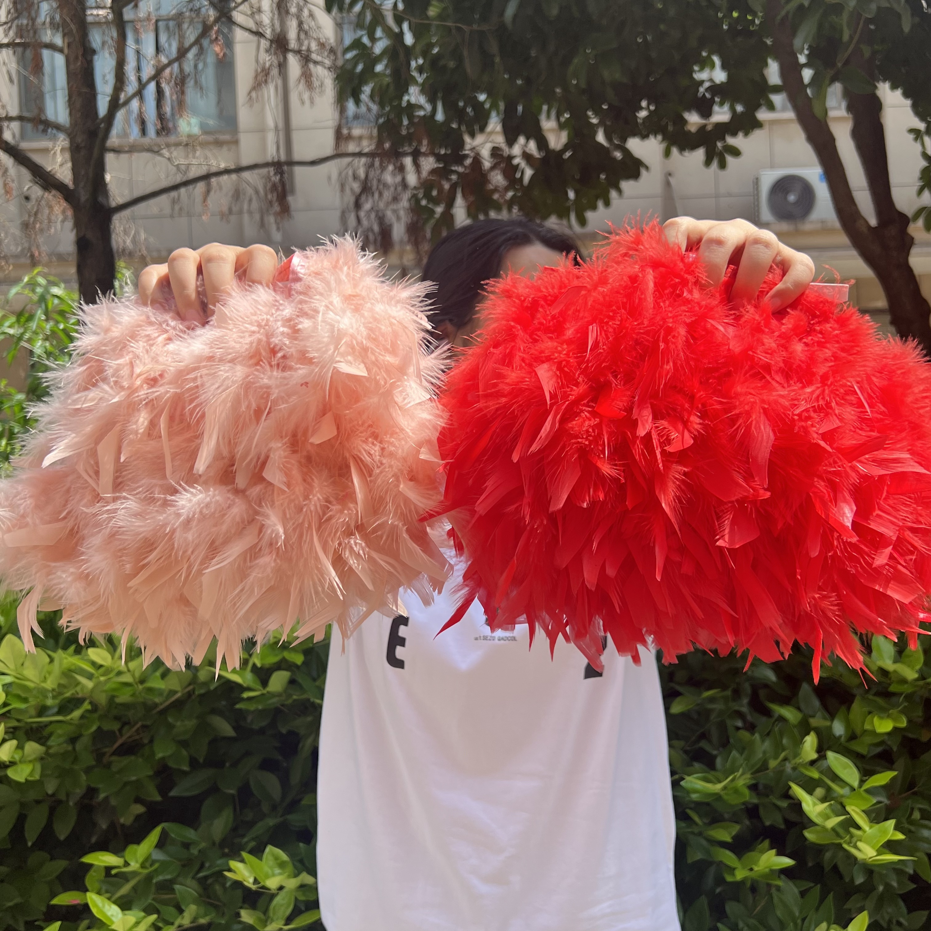 Feather Trim Marabou - 10m Dyed Turkey Feather Trims Fringe