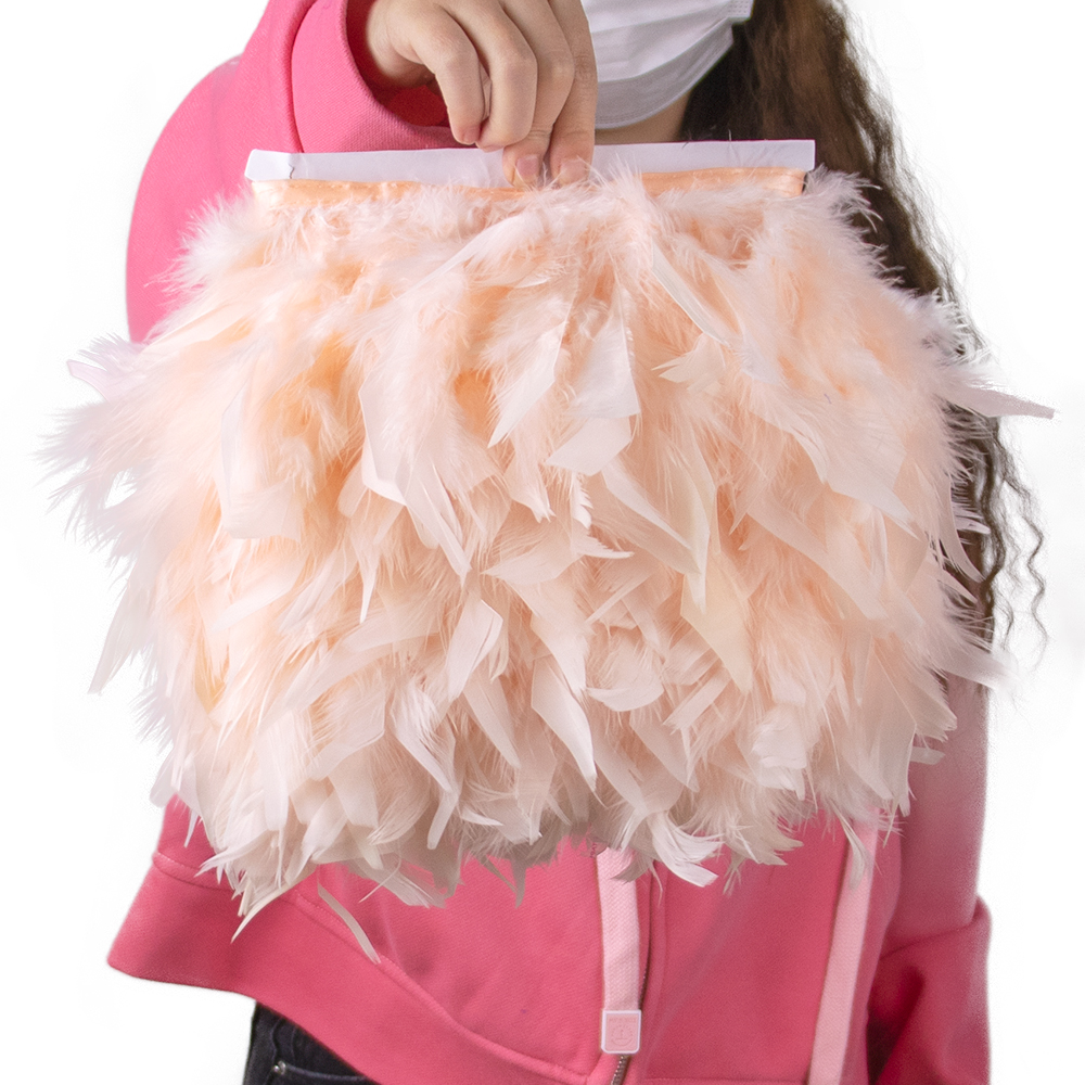 10M Natural Turkey Feathers Tr - Feather Trim Marabou ulasan dan harga