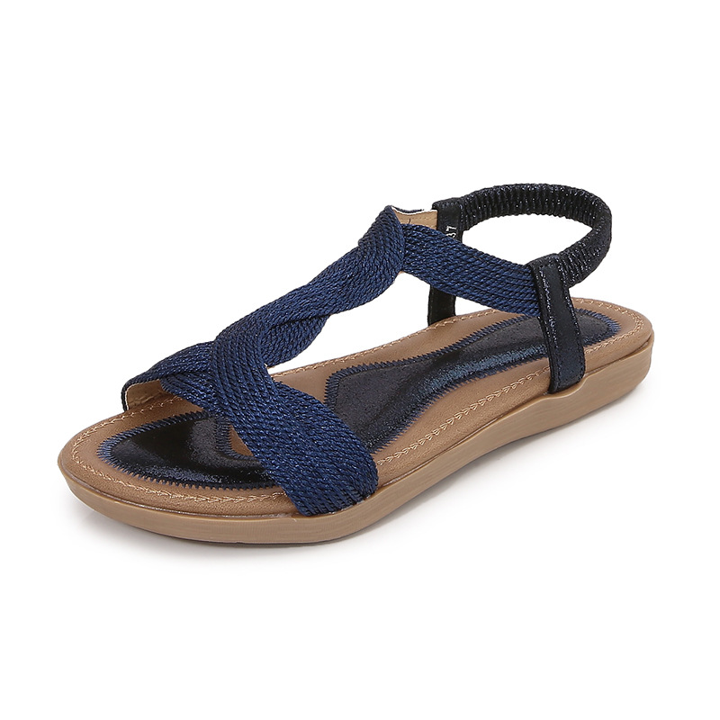 Ladies Summer Sandals Fashion  - Sew On Rhinestone ulasan dan harga