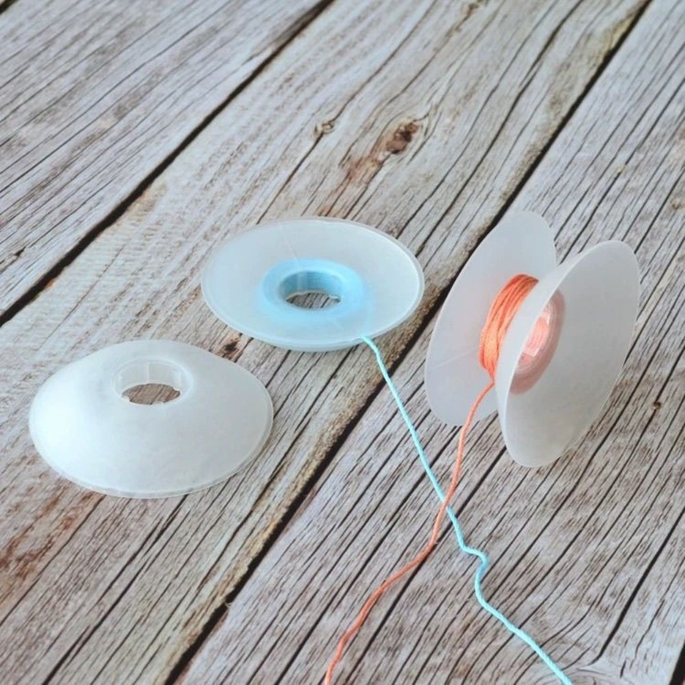 Empty Spools Empty Bobbin Spoo - Organza Ribbon Spool ulasan dan harga