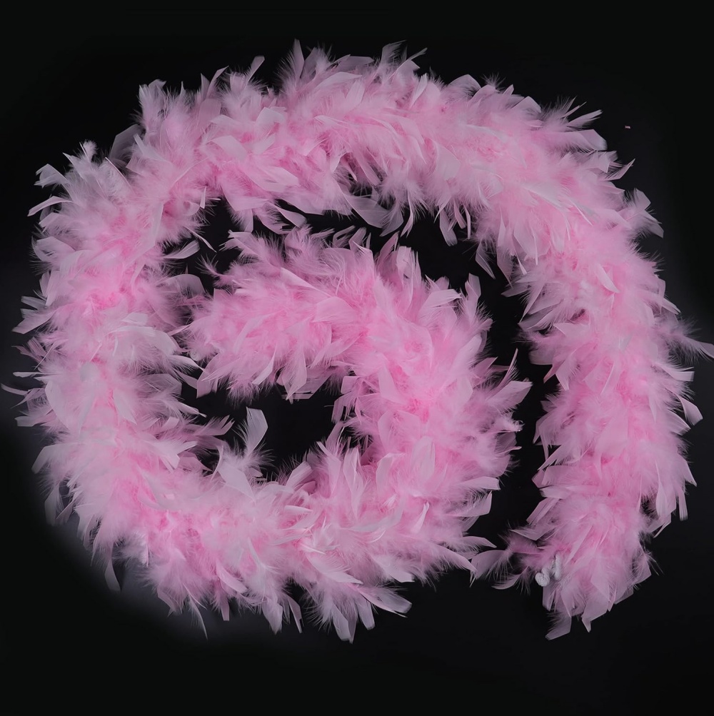 2Meter Soft Turkey Marabou Fea - Feather Trim Marabou ulasan dan harga