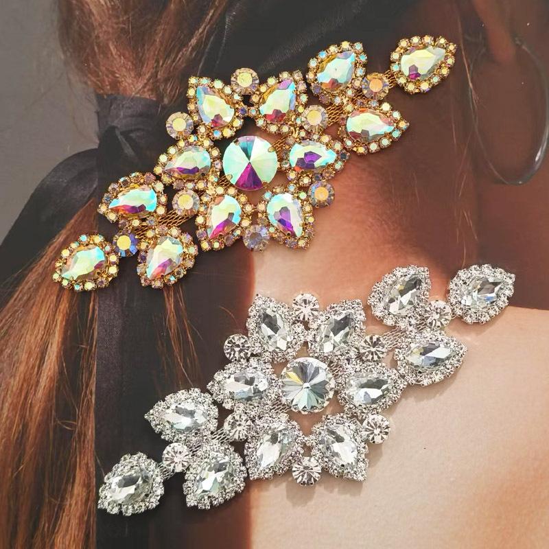 New 1pc Crystal AB Sew On Rhin - Sew On Rhinestone ulasan dan harga