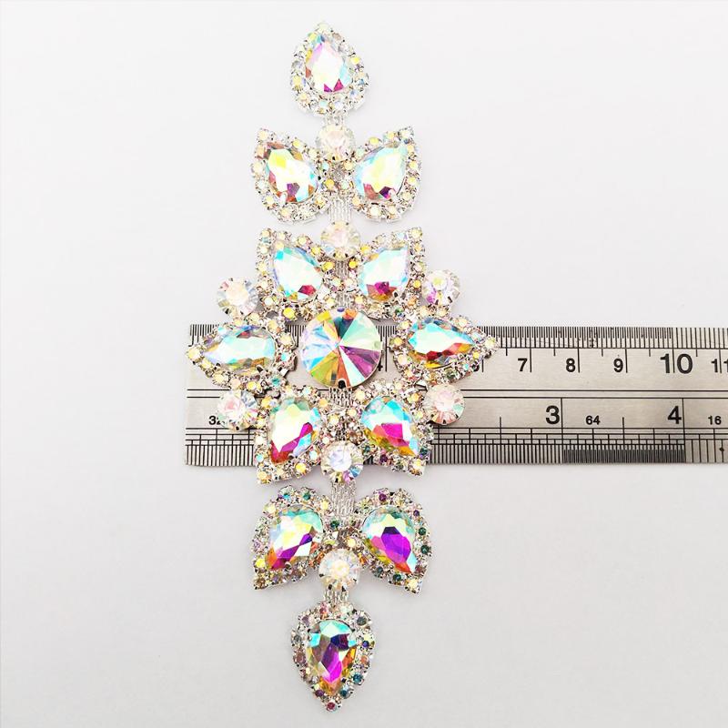 New 1pc Crystal AB Sew On Rhin - Sew On Rhinestone ulasan dan harga