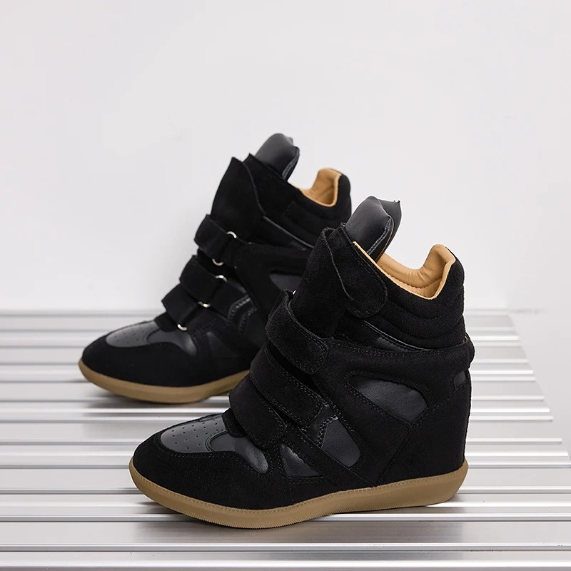 Women Ankle Boots Genuine Leat - Guipure Lace Panel ulasan dan harga