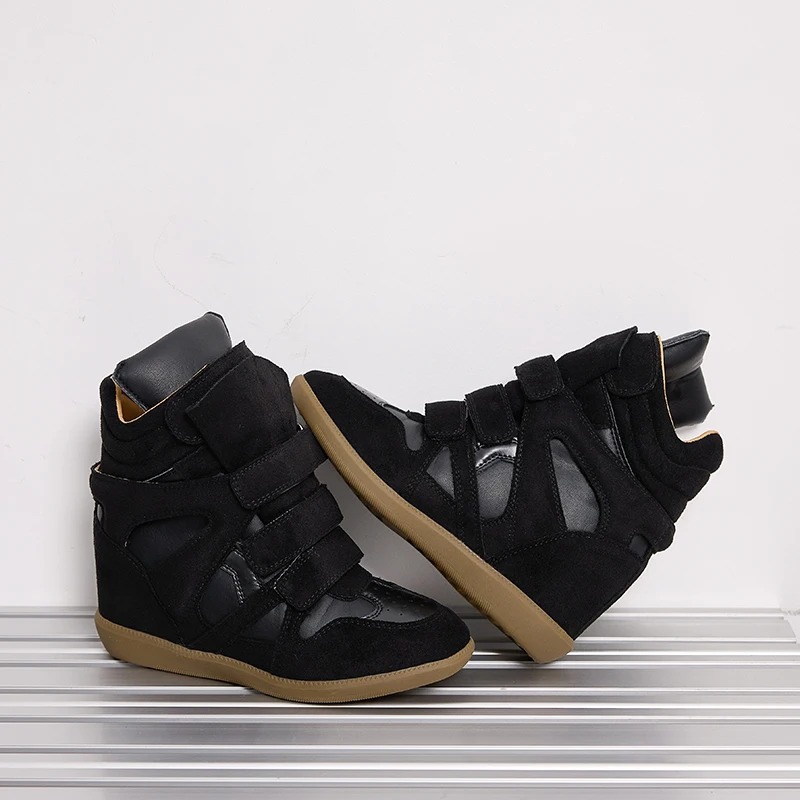 Women Ankle Boots Genuine Leat - Guipure Lace Panel ulasan dan harga