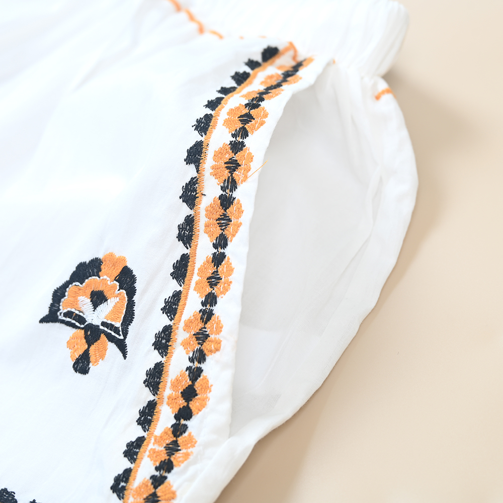 Summer New Women's Embroidered - Elastic Lace Trim ulasan dan harga