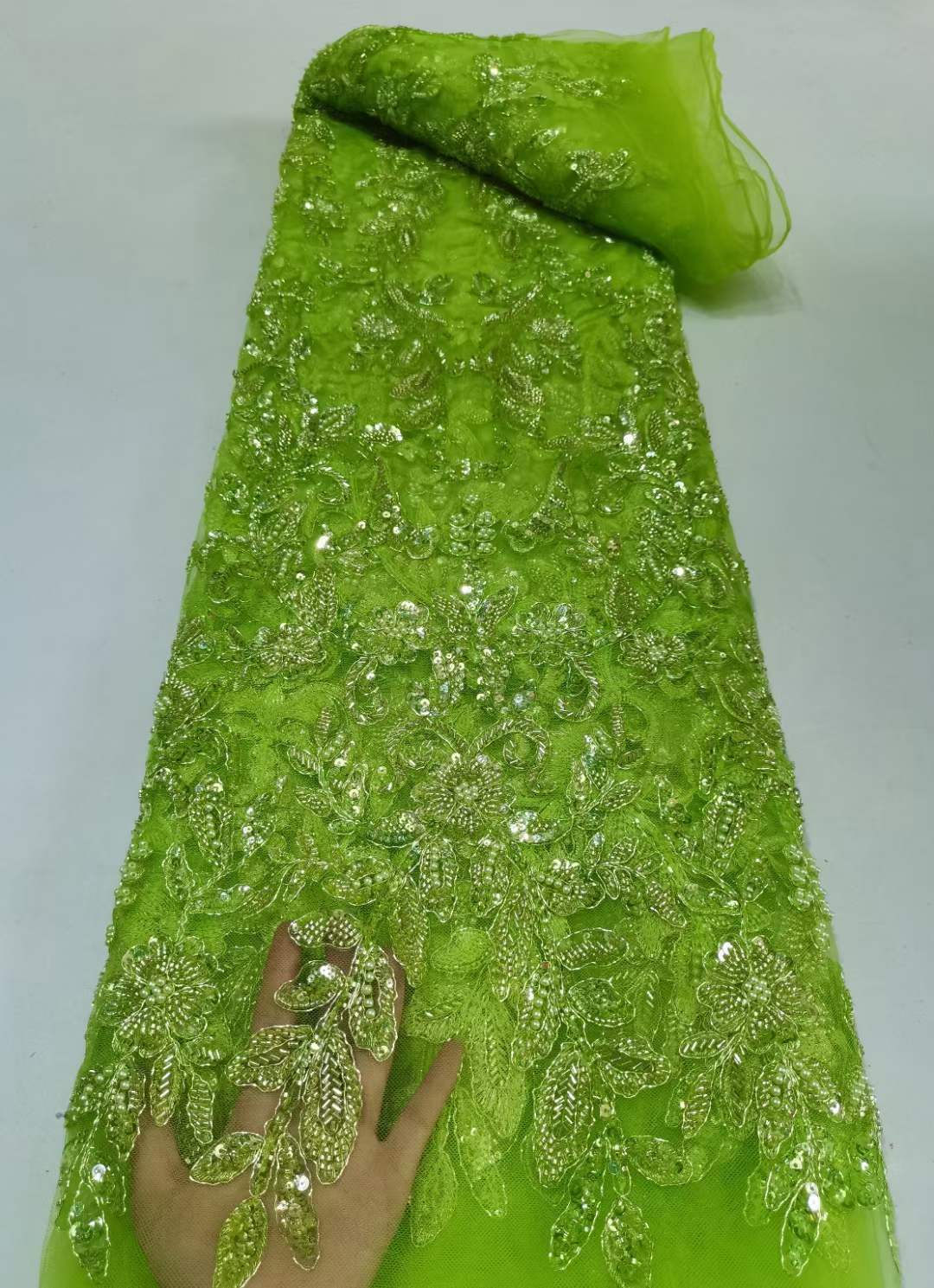 Custom Made Evening Party Gown - Crystal Mesh Fabric ulasan dan harga