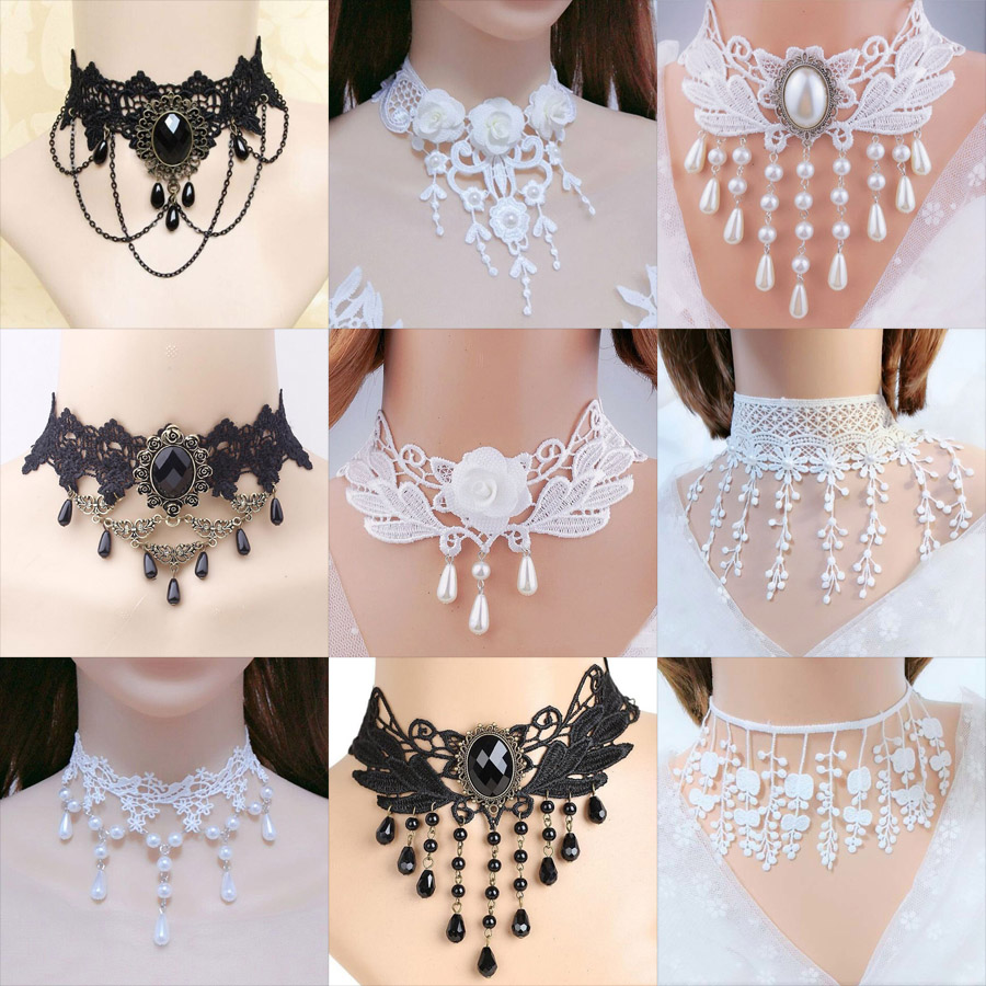 Lady Chokers Leaf Tassel Women - Tassel Fringe Trim ulasan dan harga