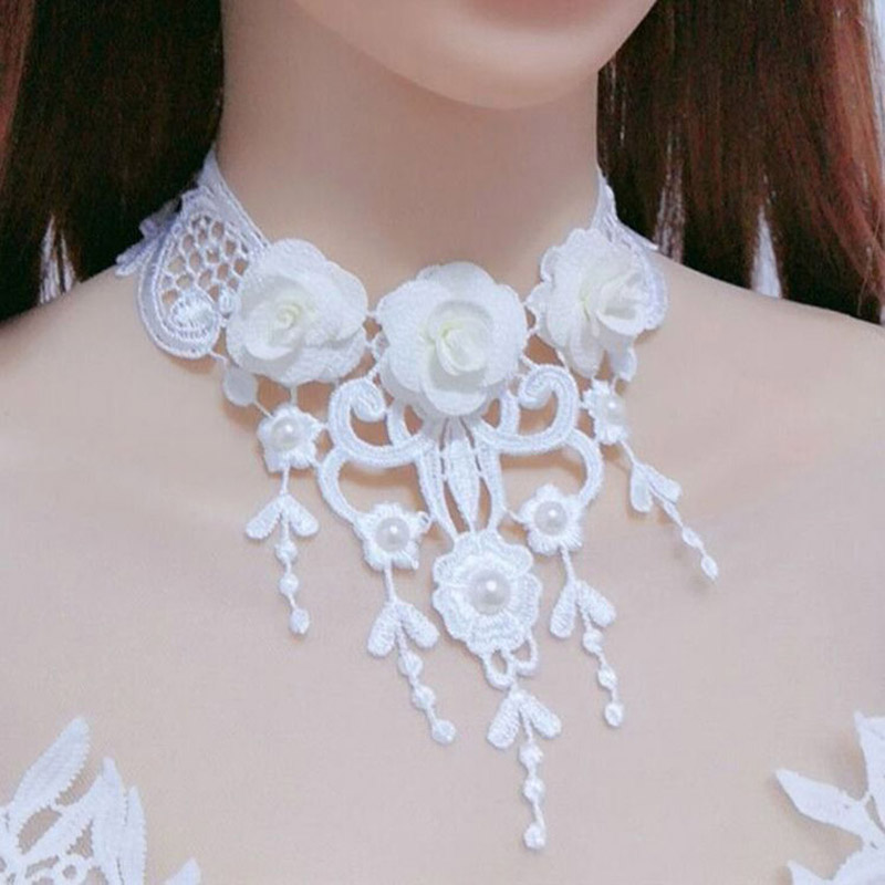 Lady Chokers Leaf Tassel Women - Tassel Fringe Trim ulasan dan harga
