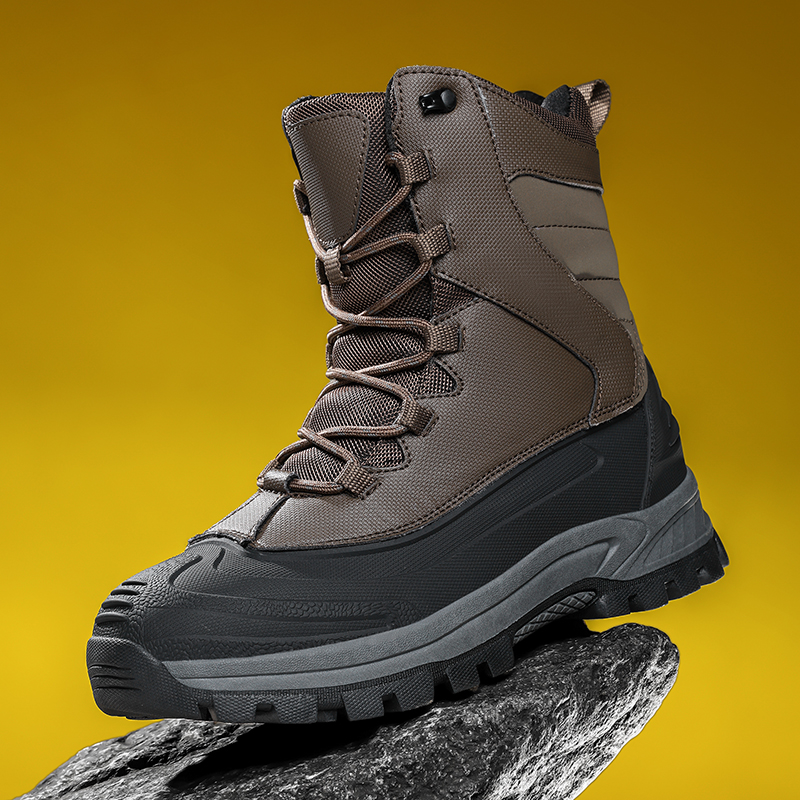 Men's Non-Slip Warm Hiking Sho - Guipure Lace Panel ulasan dan harga