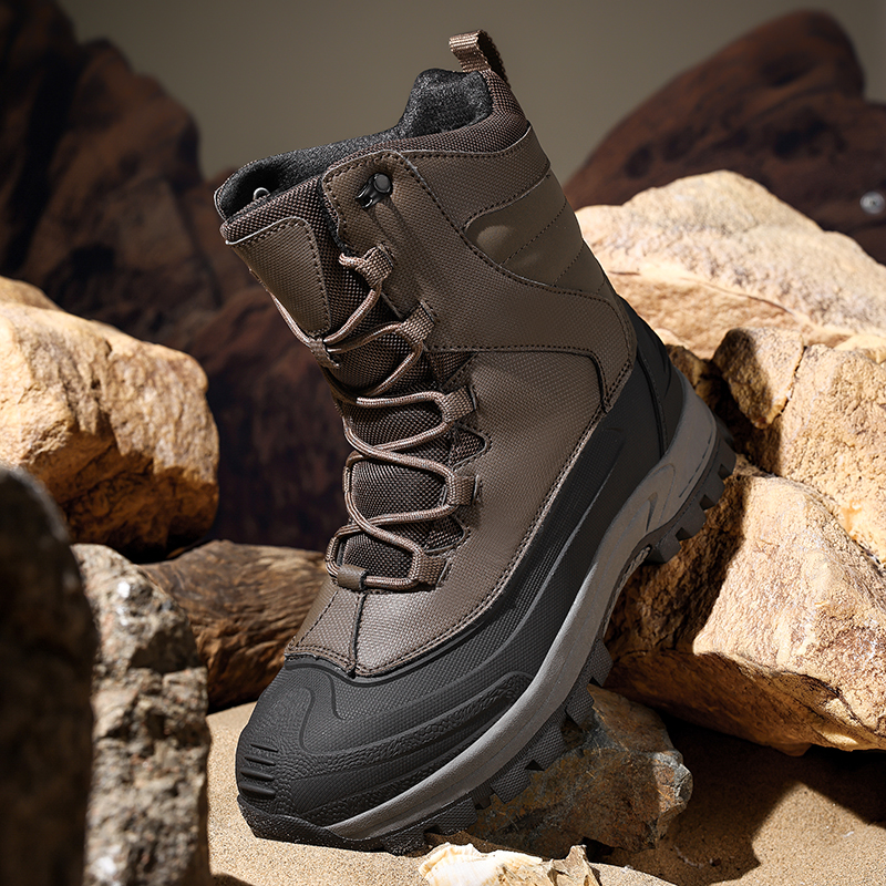 Men's Non-Slip Warm Hiking Sho - Guipure Lace Panel ulasan dan harga