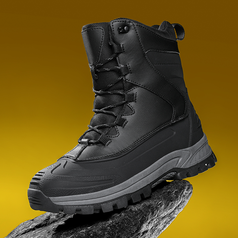 Men's Non-Slip Warm Hiking Sho - Guipure Lace Panel ulasan dan harga