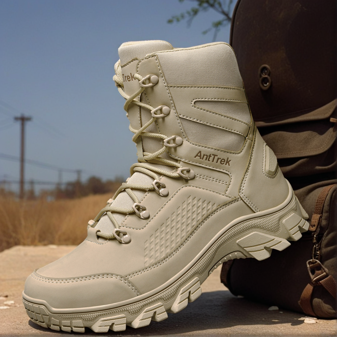 New Men Tactical Boots Hunting - Guipure Lace Panel ulasan dan harga
