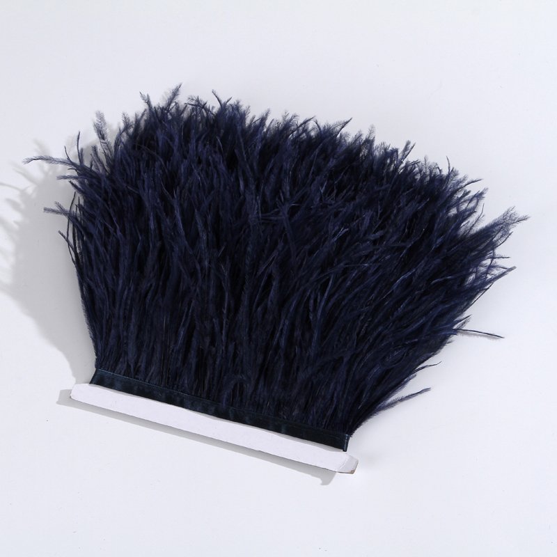 Ostrich Feather Trim 8-10cm 10 - Feather Trim Marabou ulasan dan harga