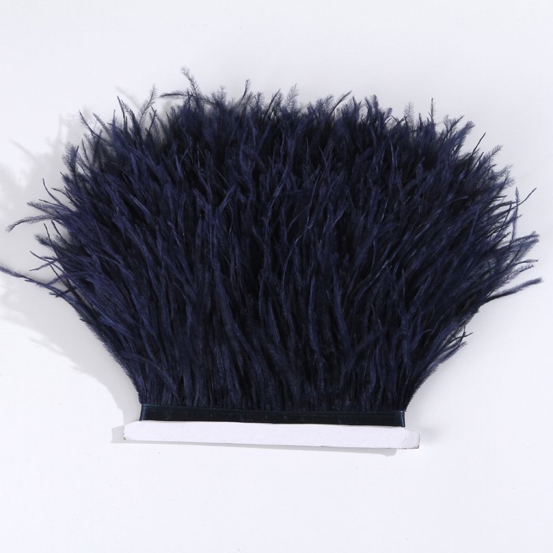 Ostrich Feather Trim 8-10cm 10 - Feather Trim Marabou ulasan dan harga
