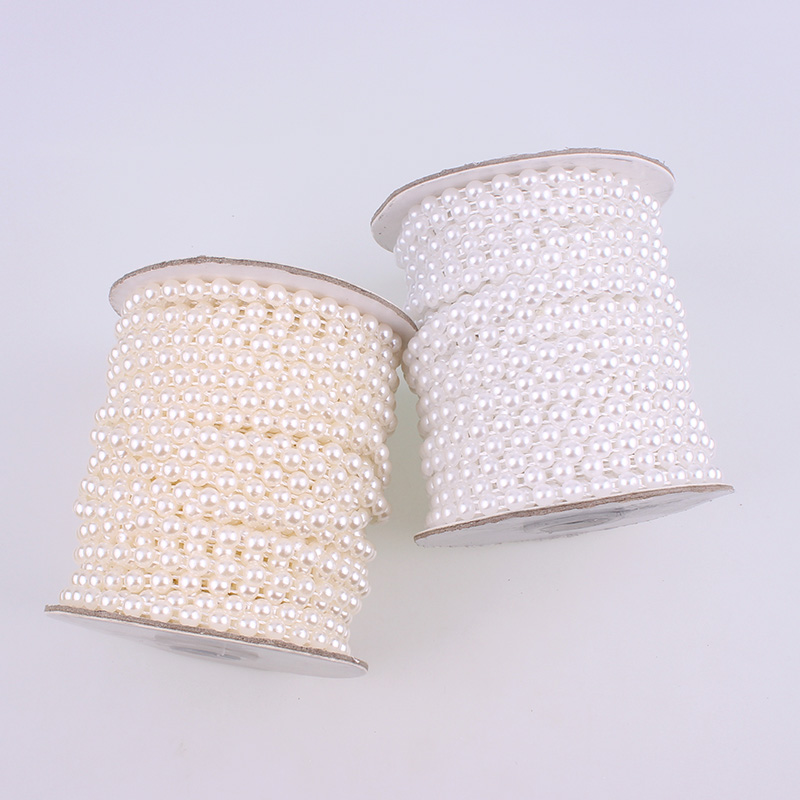 8mm 20meters Ivory Round Pearl - Pearl Trim Chain ulasan dan harga