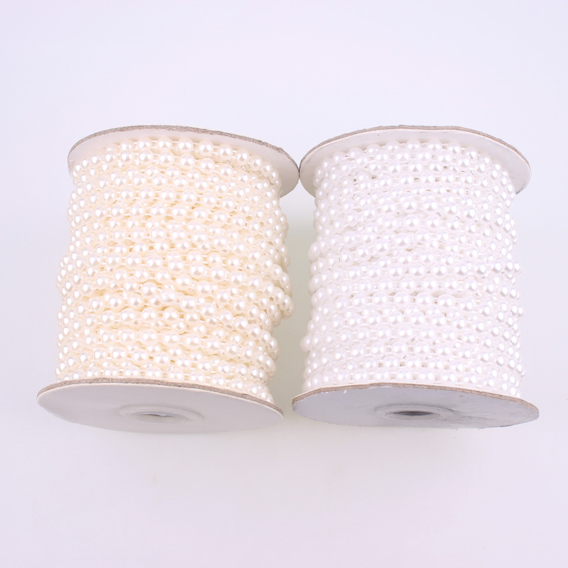 8mm 20meters Ivory Round Pearl - Pearl Trim Chain ulasan dan harga
