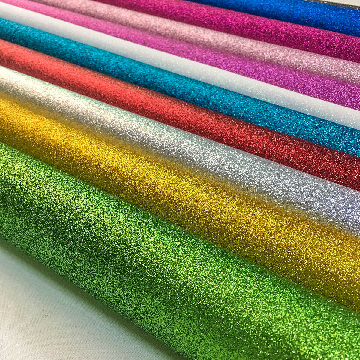 Frosted FINE Glitter Vinyl Sew - Glitter Vinyl Roll ulasan dan harga