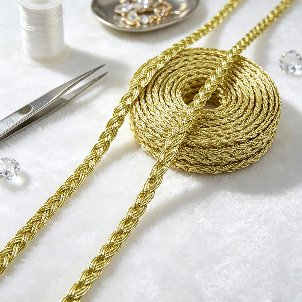 5m/16.4ft each Pack Metallic G - Cord Trim Twisted ulasan dan harga