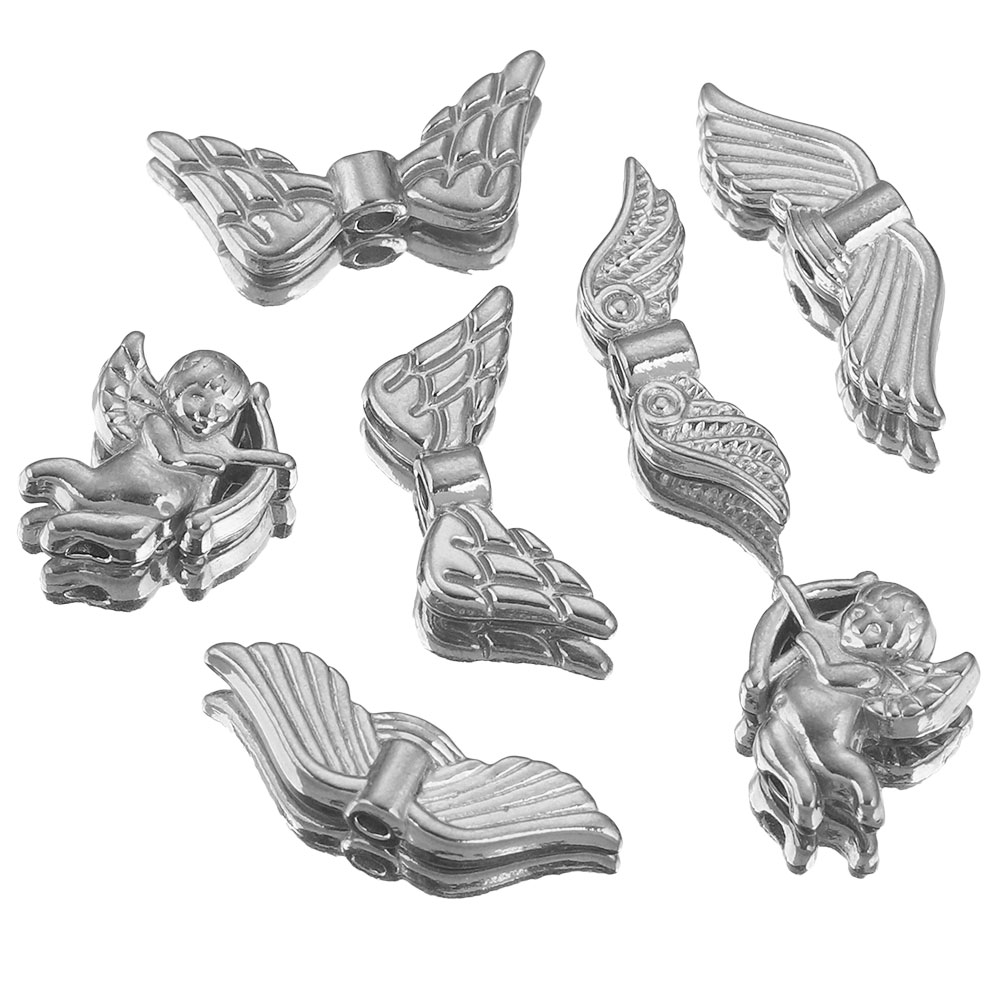 5PCS Stainless Steel Flat Ange - Embroidery Craft ulasan dan harga