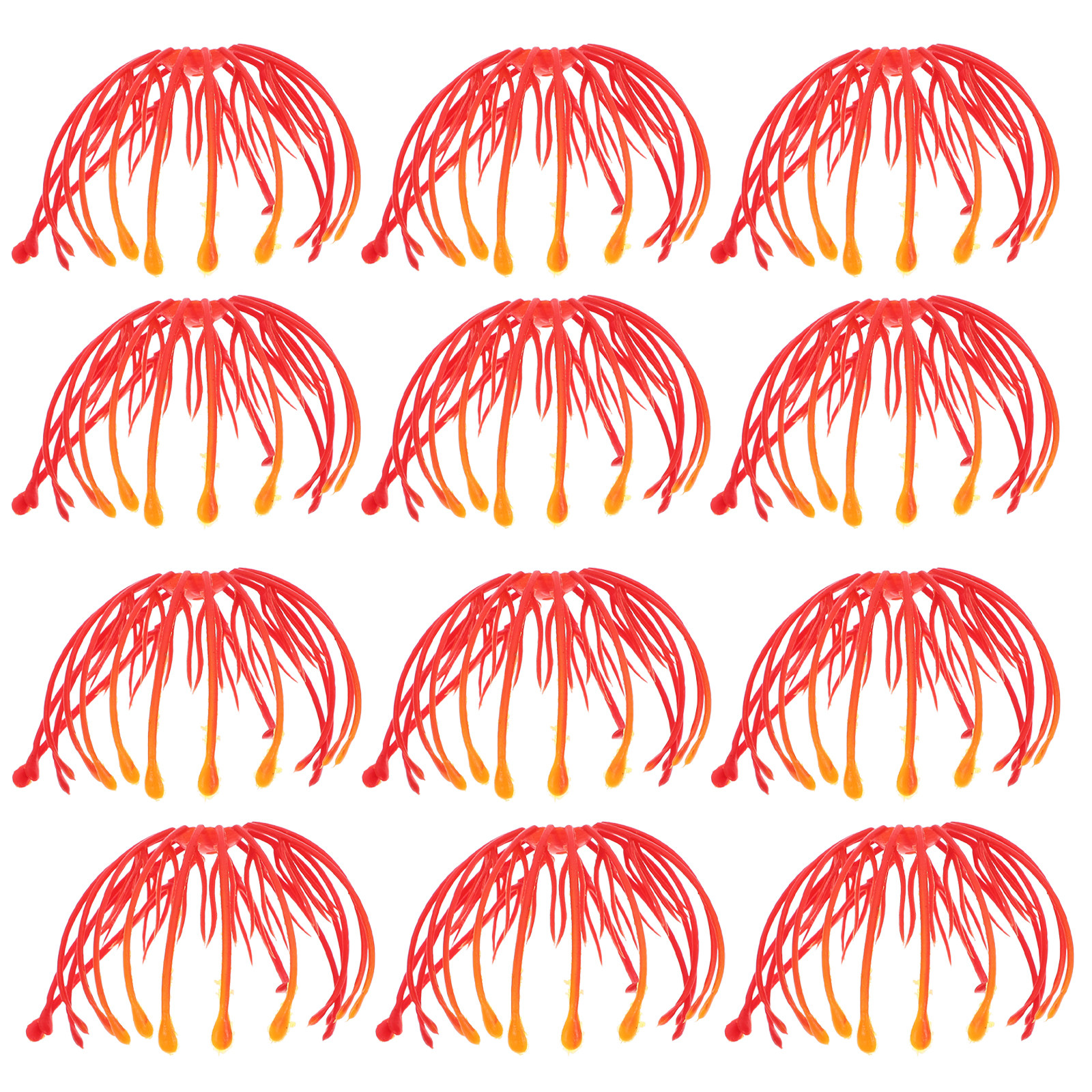 30Pcs Red Plastic Flower Stame - Craft Embellishment ulasan dan harga