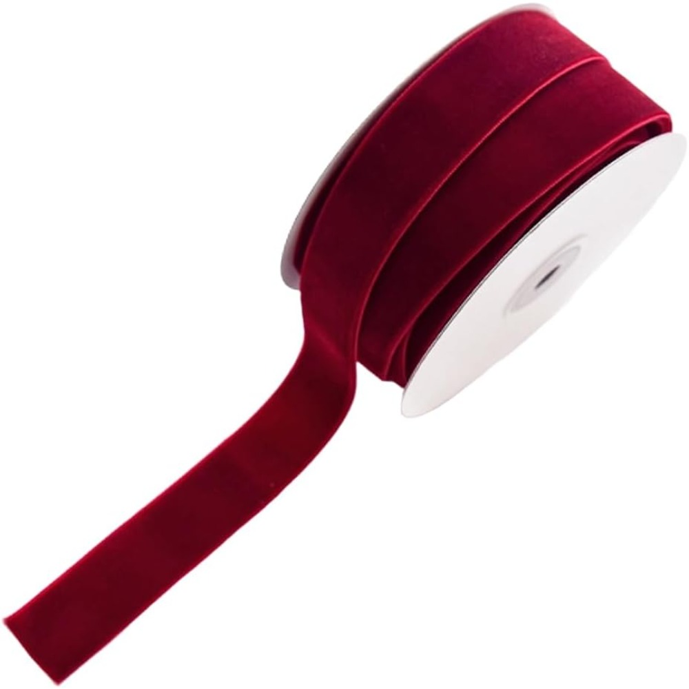 Single Face Velvet Ribbon Ribb - Velvet Ribbon Roll ulasan dan harga