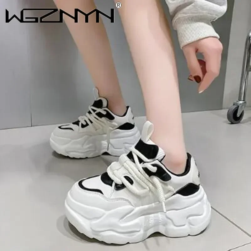 NEW 2025 Women High Platform C - Guipure Lace Panel ulasan dan harga