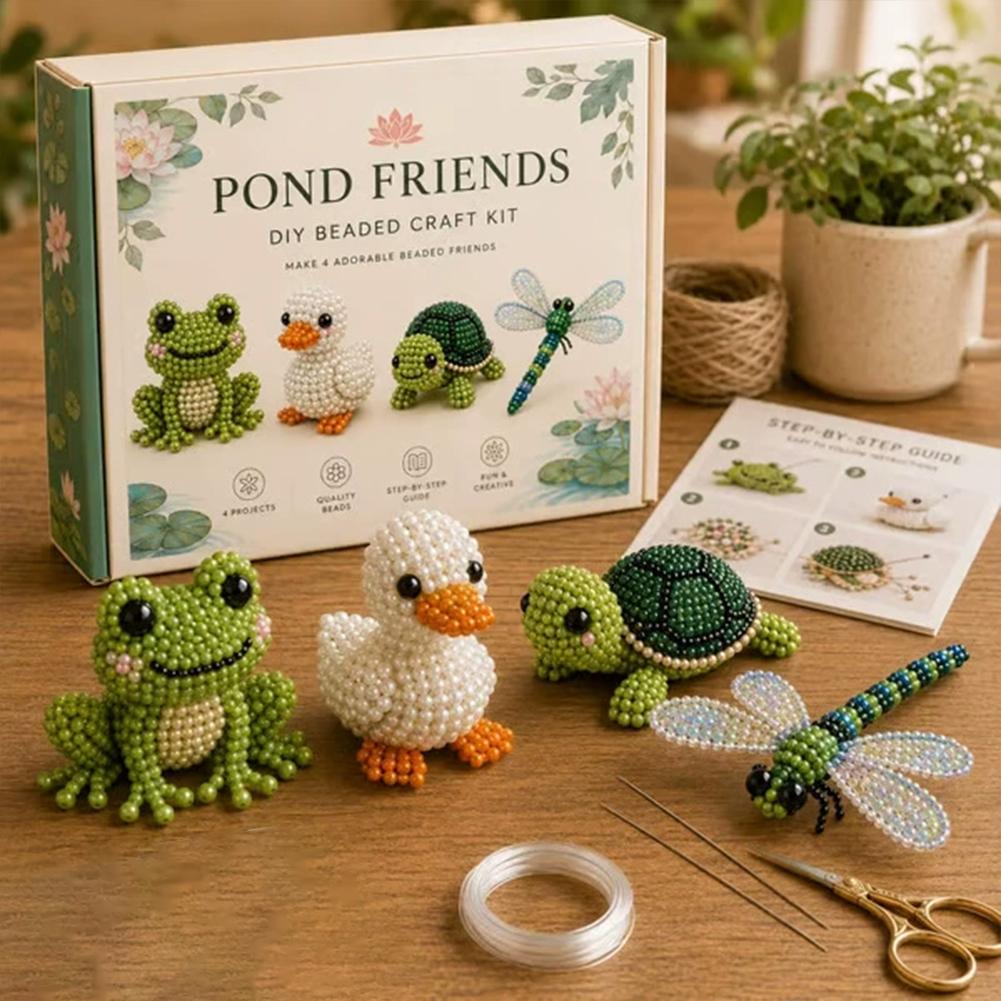 DIY 3D Animal Bead Embroidery  - Embroidery Craft ulasan dan harga