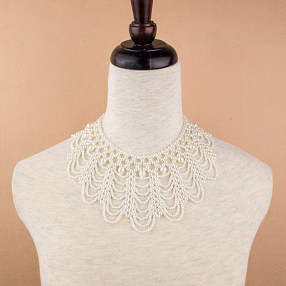 Bohemian Style Multi-layered P - Pearl Trim Chain ulasan dan harga