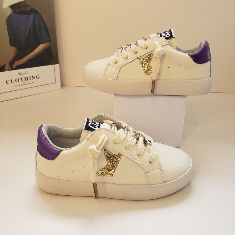 Four-Season Kids Low-Top Skate - Sequin Fabric Panel ulasan dan harga
