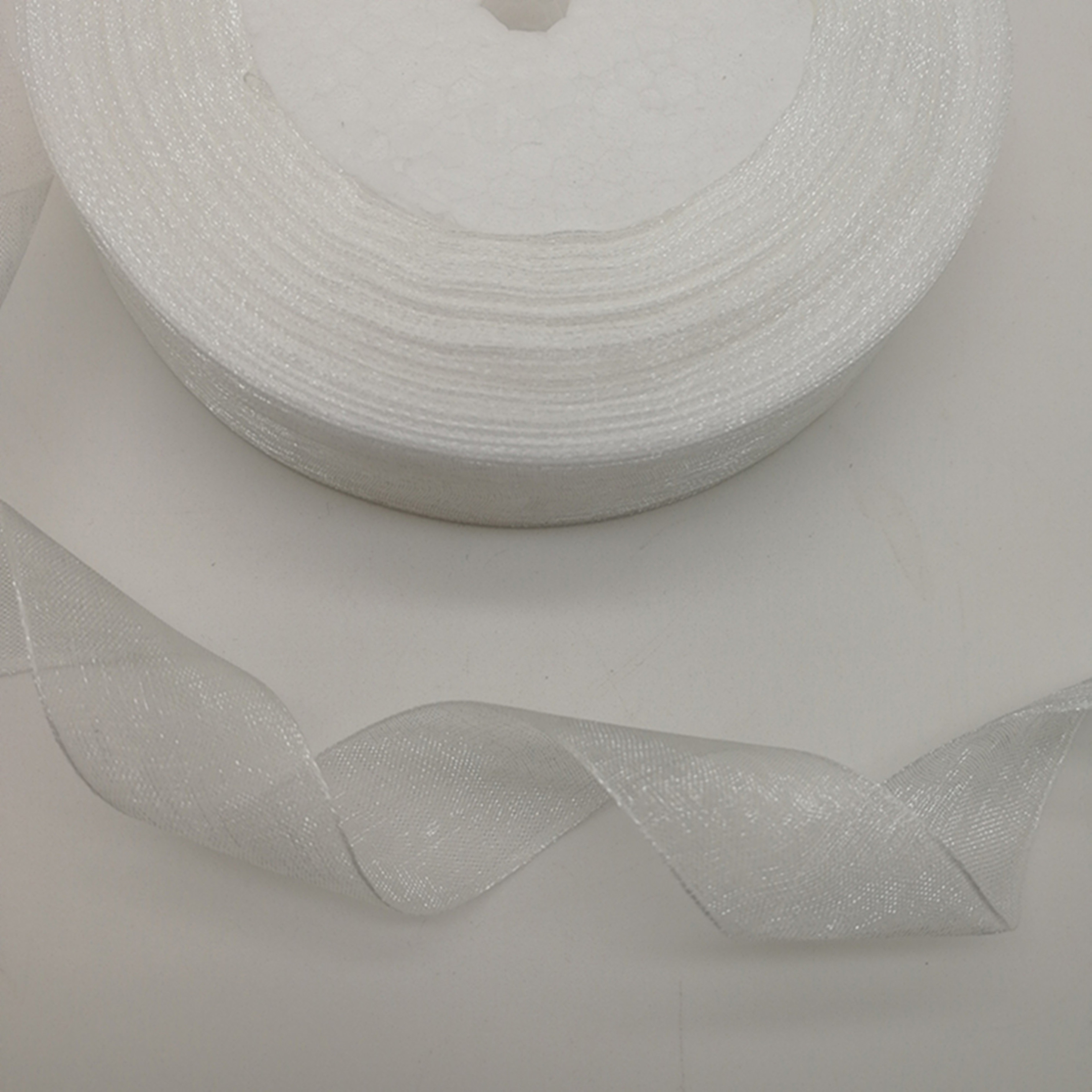 Hot 10mm 50Yards Spool Satin E - Organza Ribbon Spool ulasan dan harga