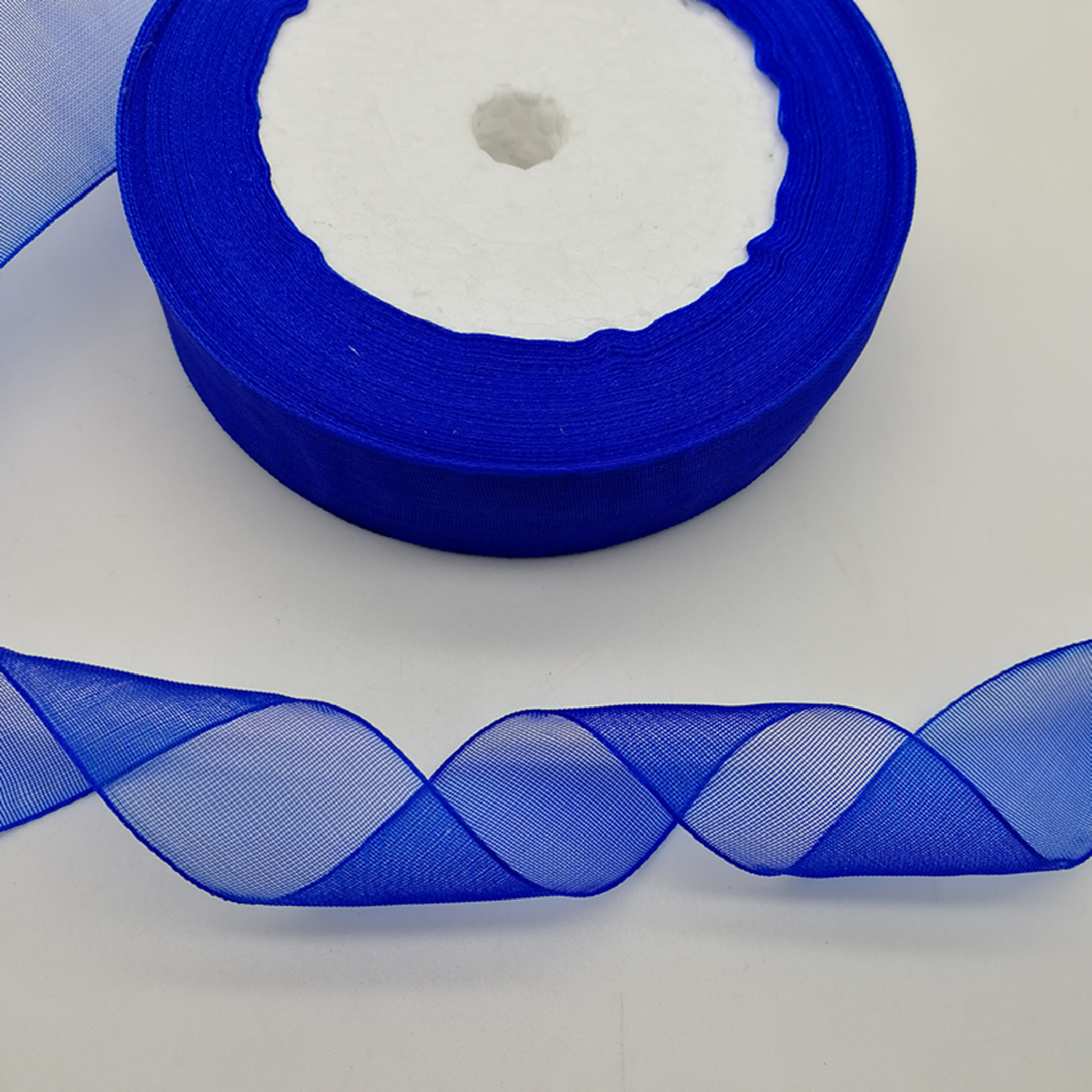 Hot 10mm 50Yards Spool Satin E - Organza Ribbon Spool ulasan dan harga