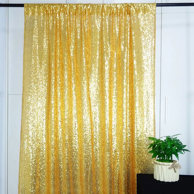 1PC Pink Sequin Backdrop Curta - Sequin Fabric Panel ulasan dan harga