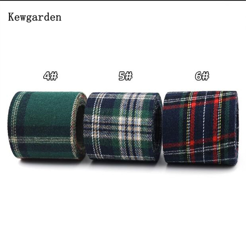 College Style Check  Woolen Fa - Velvet Ribbon Roll ulasan dan harga