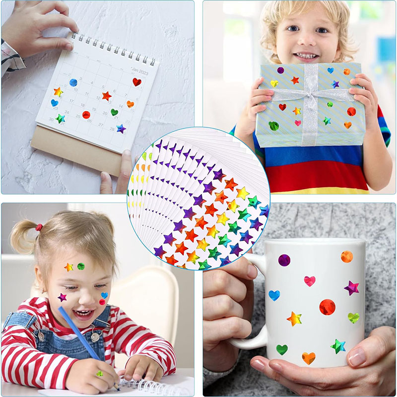 Sparkly Holographic Round Dot  - Glitter Vinyl Roll ulasan dan harga
