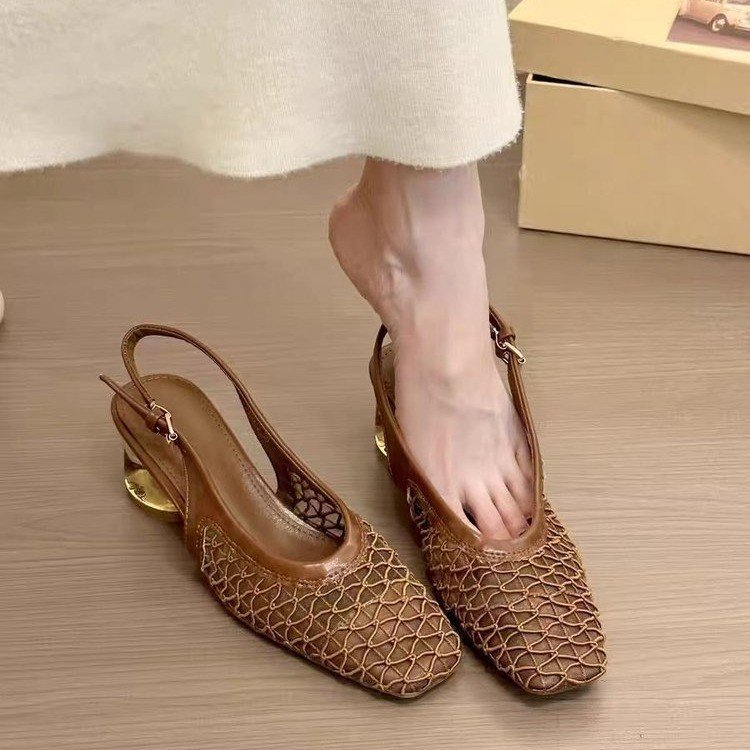 French Style Square-shaped Fab - Crystal Mesh Fabric ulasan dan harga