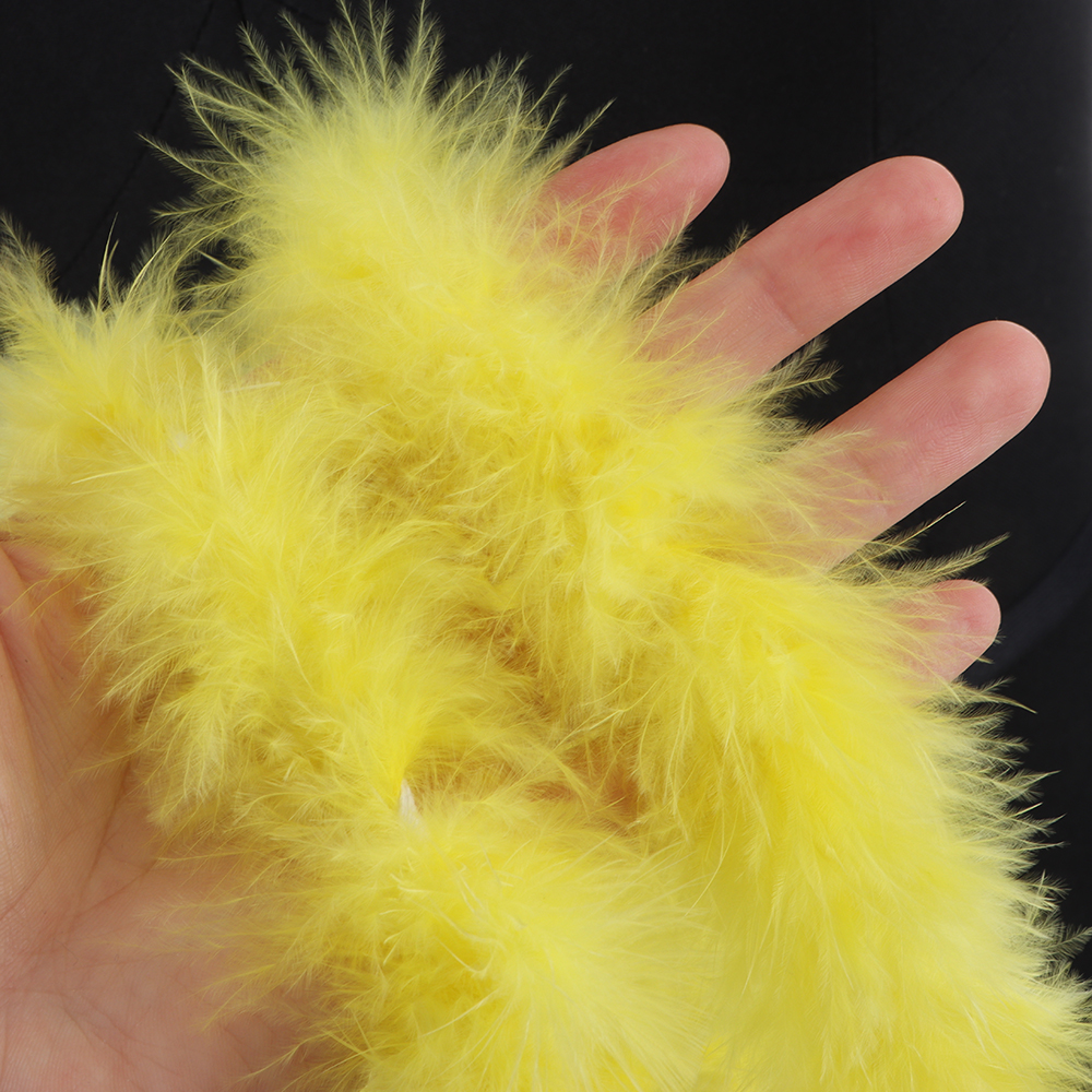 2M 13G Marabou Feathers Boa Ch - Feather Trim Marabou ulasan dan harga