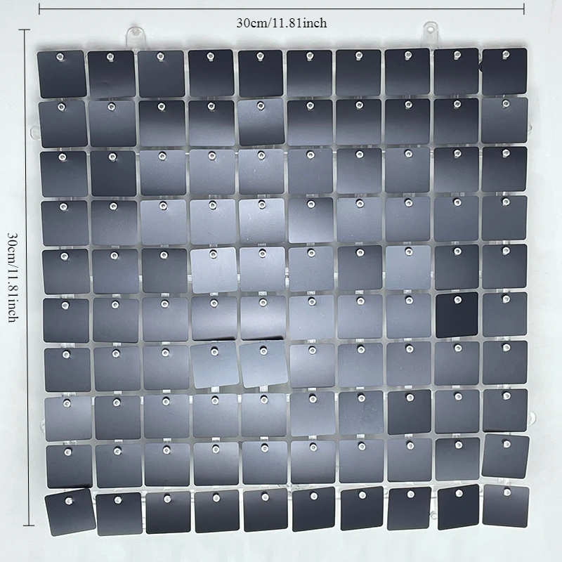 54pcs Shimmer Wall Backdrop Se - Sequin Fabric Panel ulasan dan harga