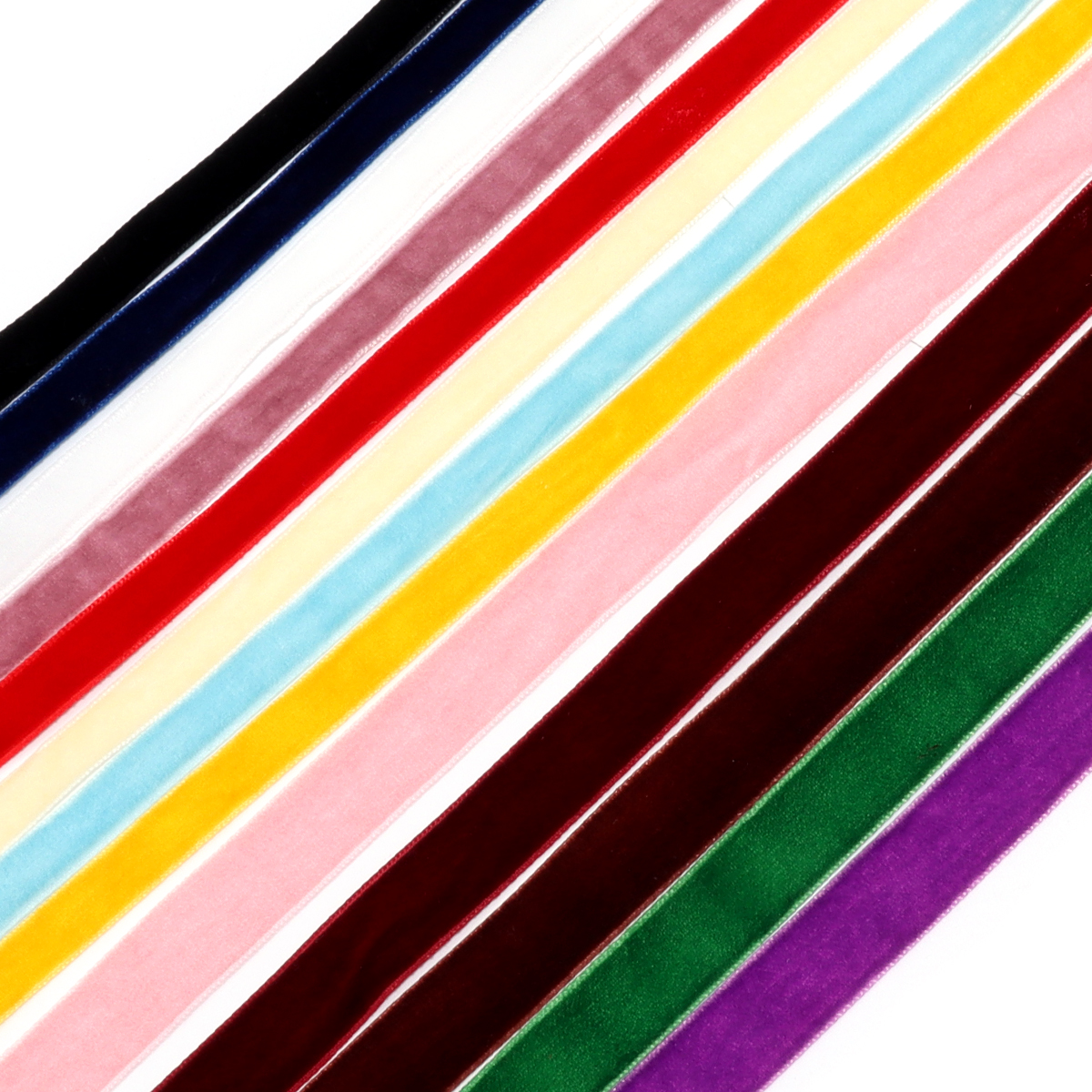 (10Yards/roll) Velvet Ribbon C - Velvet Ribbon Roll ulasan dan harga