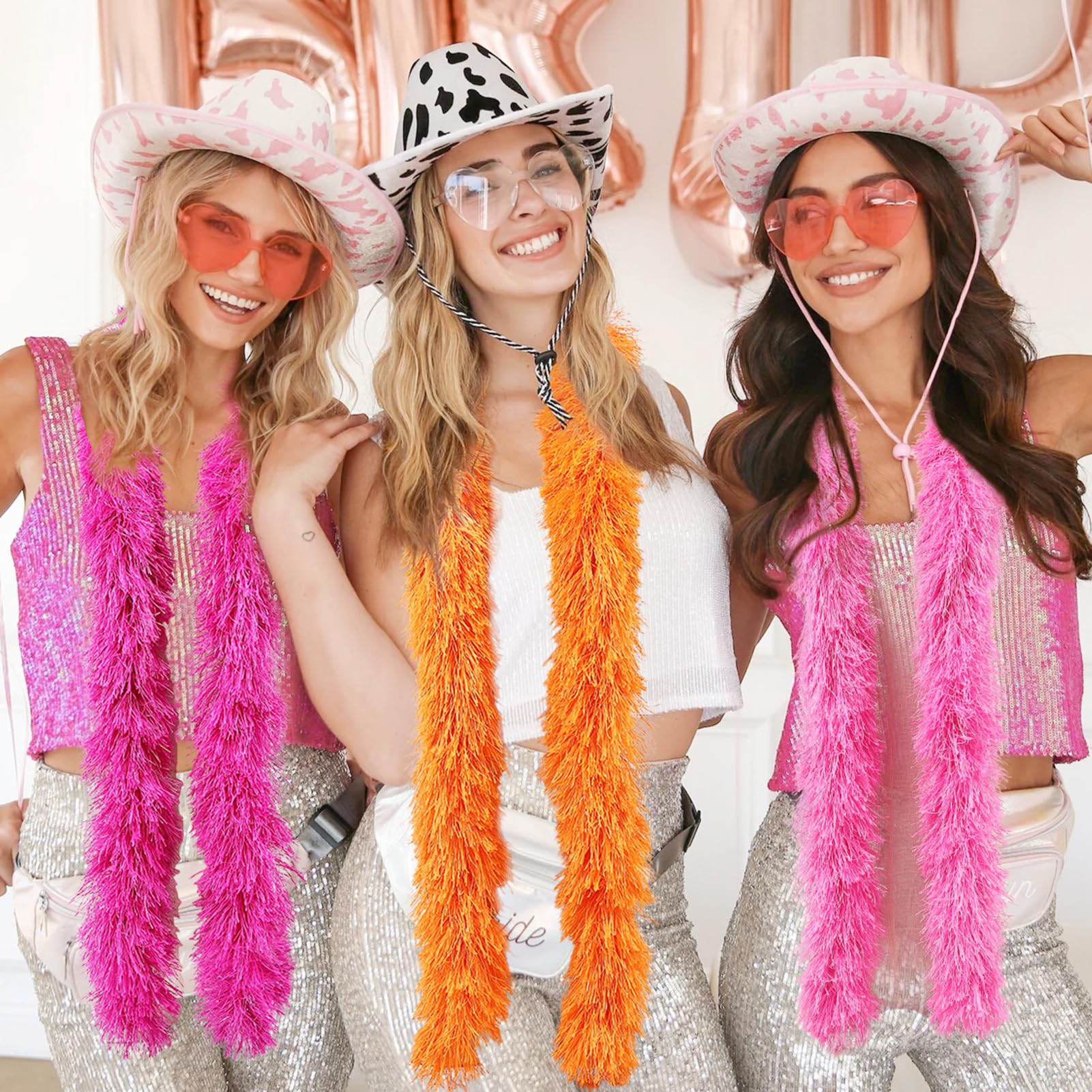 5-40Pcs Feather Boas Bulk 5Ft  - Feather Trim Marabou ulasan dan harga
