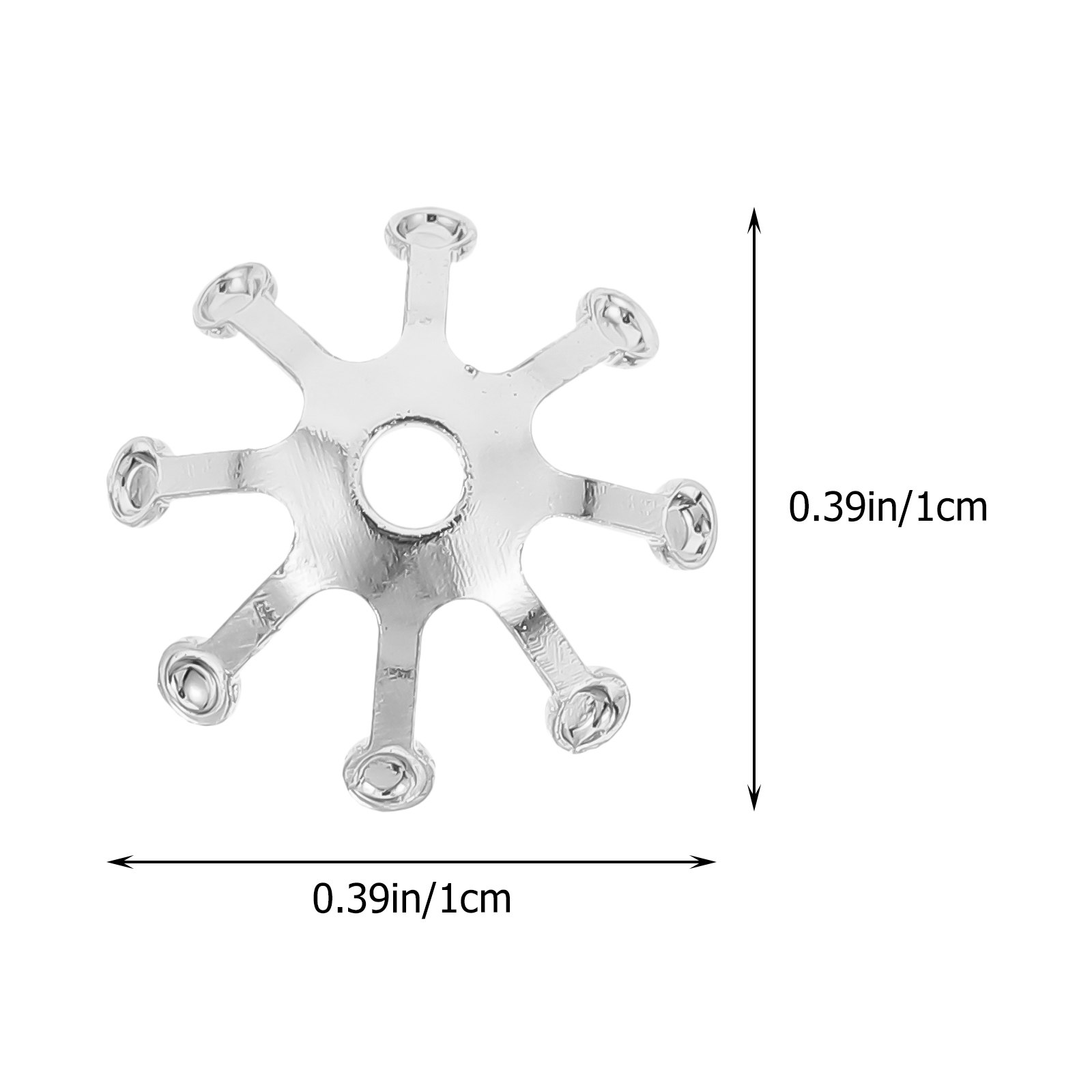 50Pcs Chic Flower Bud Shaped C - Craft Embellishment ulasan dan harga