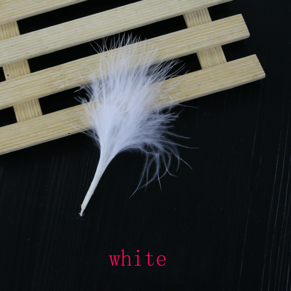 50Pcs/Lot! 6-10CM Multicolor B - Feather Trim Marabou ulasan dan harga