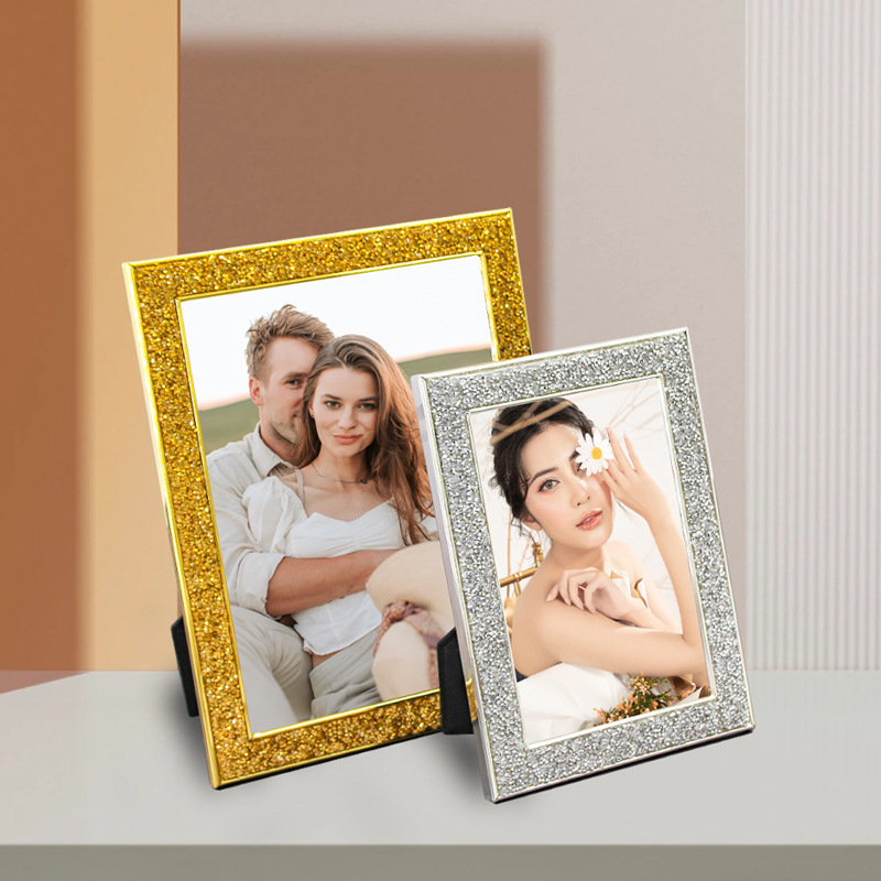 7-Inch Metallic Plated Picture - Sequin Fabric Panel ulasan dan harga