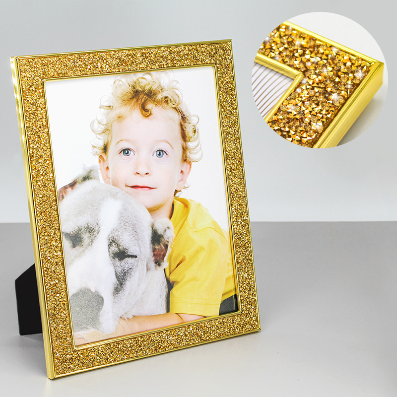 7-Inch Metallic Plated Picture - Sequin Fabric Panel ulasan dan harga
