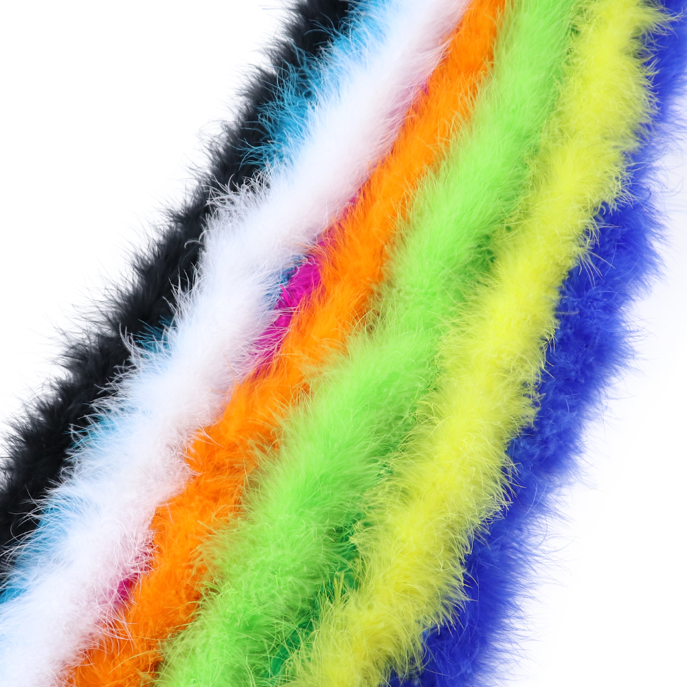 22 Grams Turkey Feather Boa Fl - Feather Trim Marabou ulasan dan harga