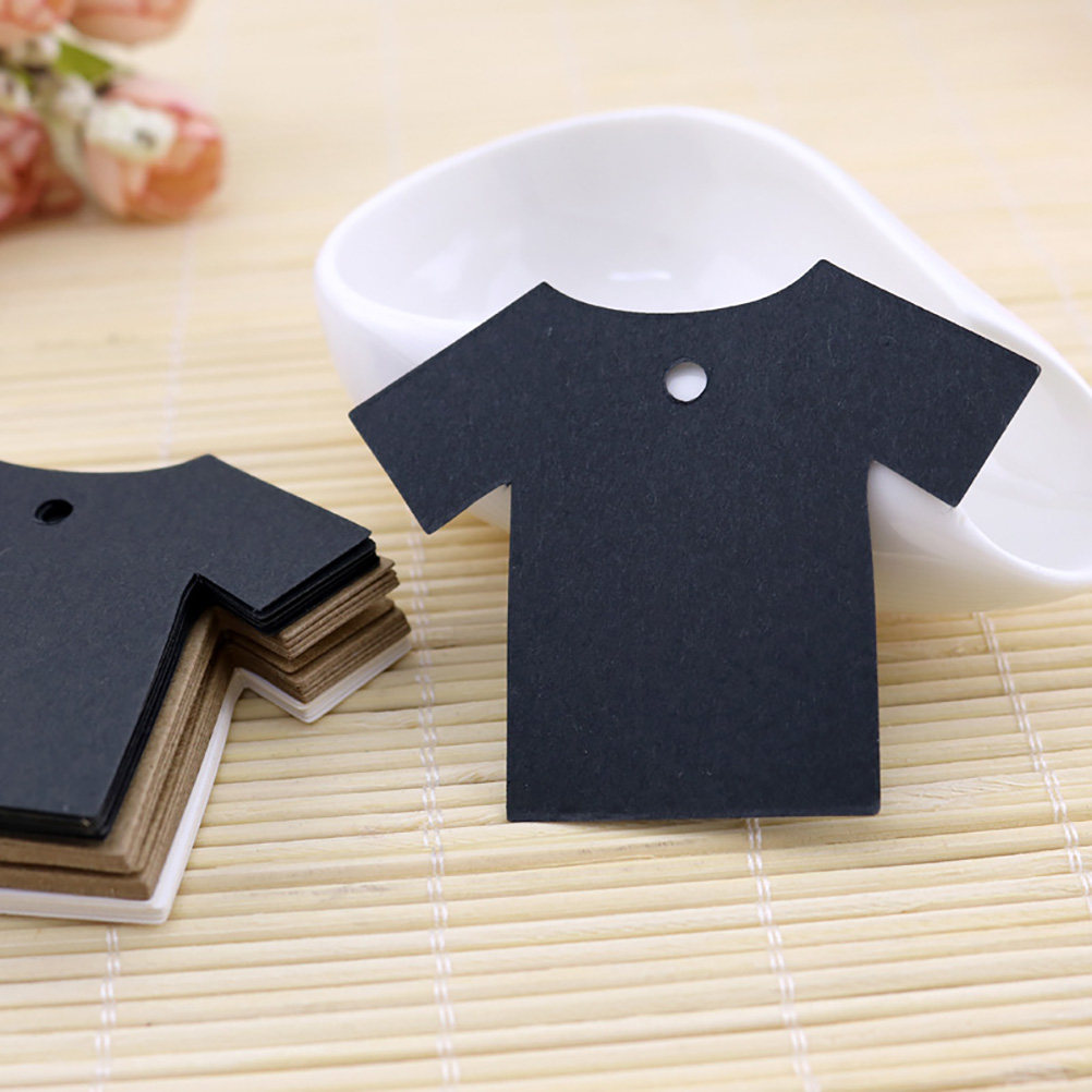 100Pcs Blank Kraft Paper Tags  - Craft Embellishment ulasan dan harga