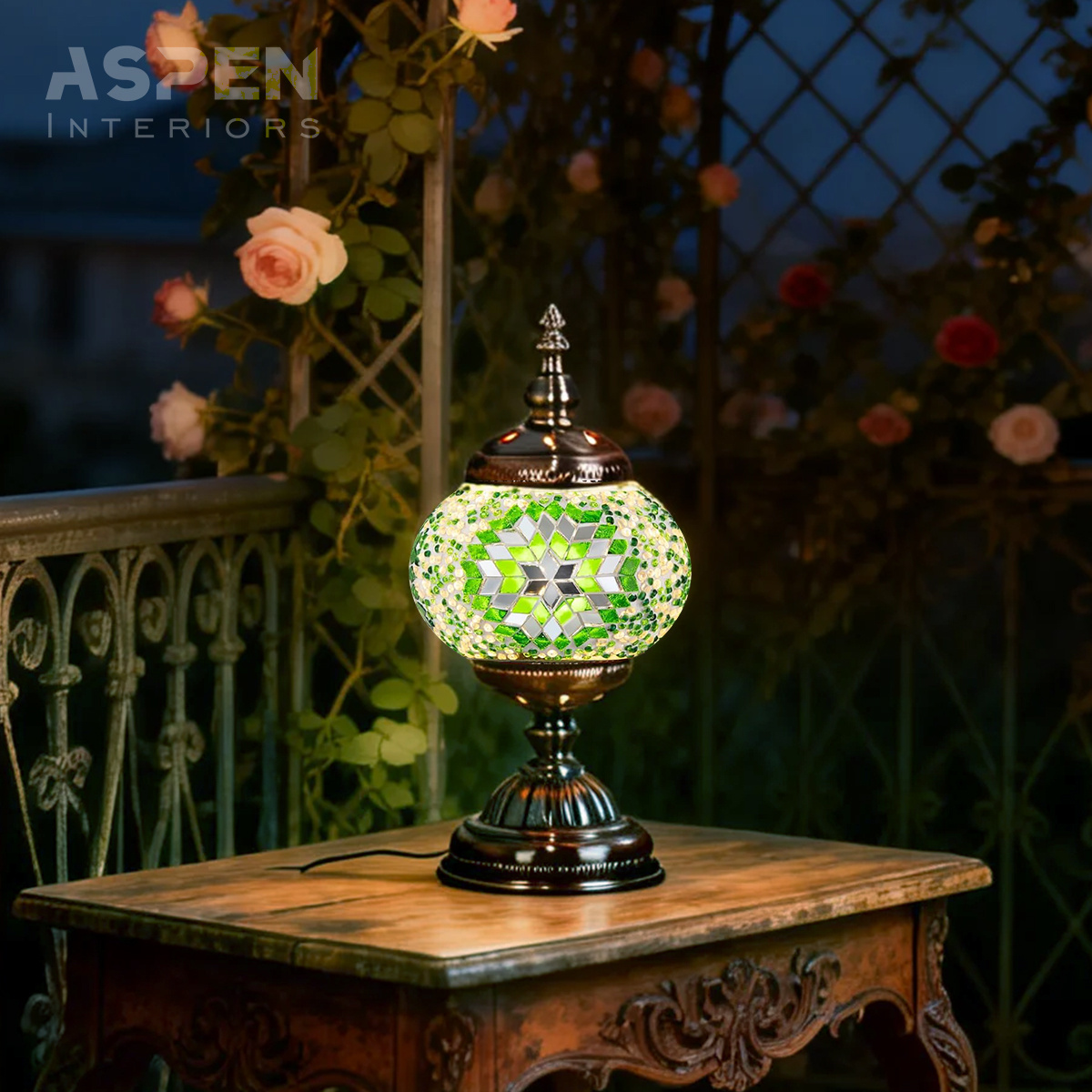 DIY Colored Glass Mosaic Table - Craft Embellishment ulasan dan harga
