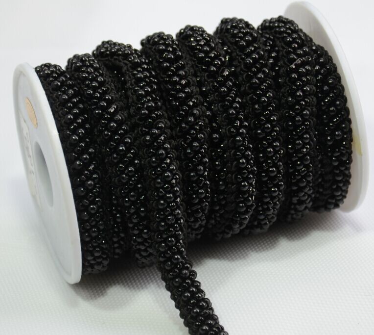 5 Yards Sew On Dense Pearl Tri - Pearl Trim Chain ulasan dan harga